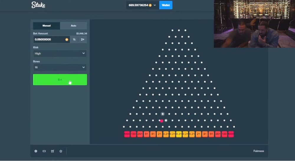 Stake Plinko